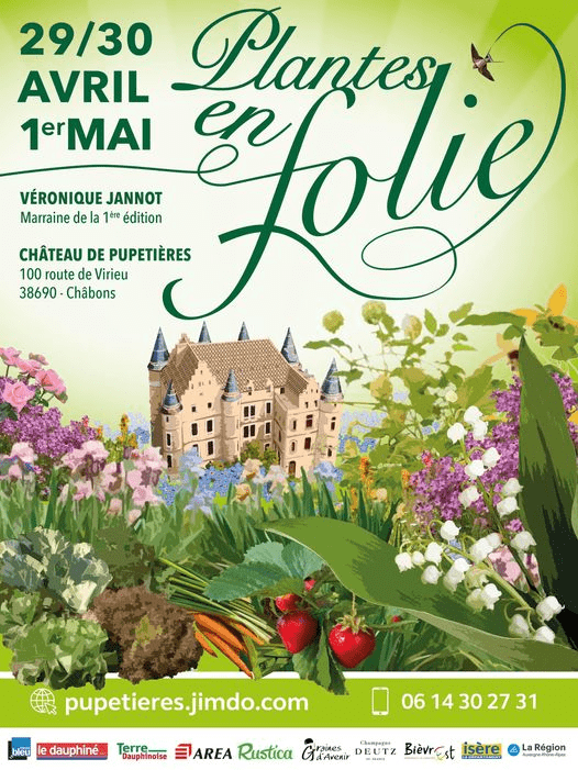 Plantes en folie à Pupetières – 29, 30 Avril et 1er Mai 2023
